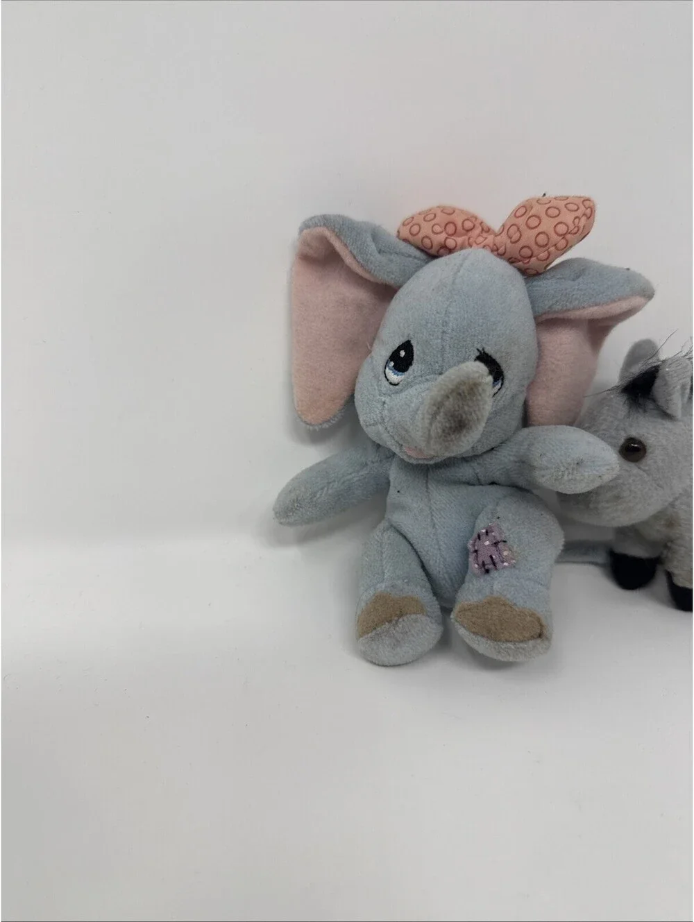 Elephant And Donkey Plush Stuffed Animals